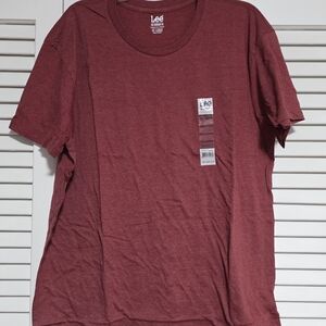 Lee Men's Red T-Shirt